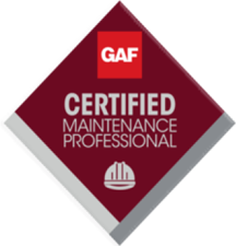 GAF Certified Maintenance Professional logo