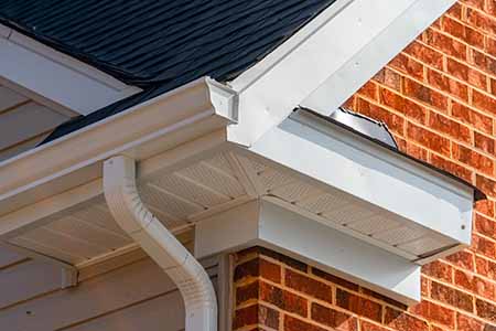 house with k style gutters